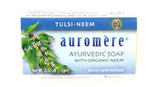 AUROMERE AYURVEDIC SOAP WITH NEEM TULSI- NEEM 0.60 OZ