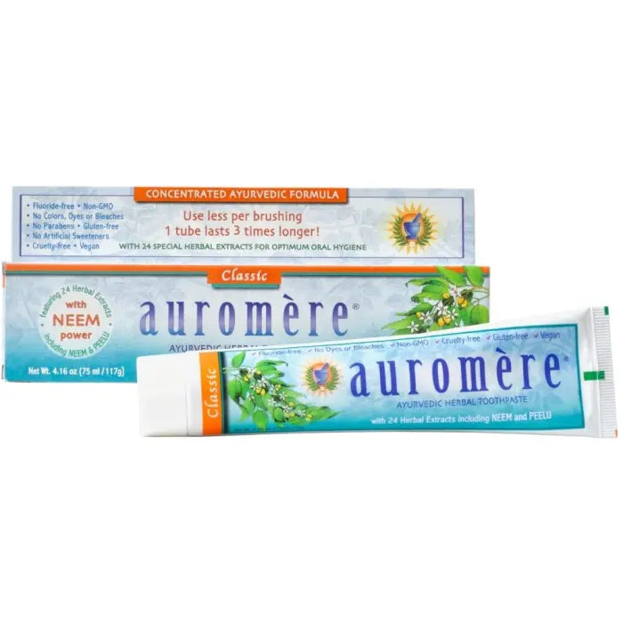 AUROMERE CLASSIC (LICORICE) TOOTHPASTE 4.16 OZ