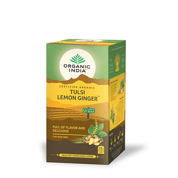 ORGANIC INDIA Tulsi Tea Lemon Ginger 18 BAG