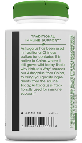 Nature's Way Astragalus Root 180 Vgn Cp