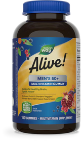 Nature's Way Alive! Men's 50+ Multi Gummy 150 Gummies