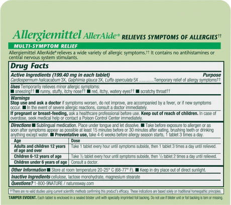 Nature's Way Allergiemittel AllerAide® 40 Tb