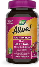 Nature's Way Alive!® Hair, Skin & Nail Gummy  60 Gummies