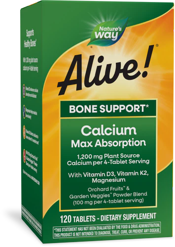 Nature's Way Alive!® Calcium 120 Tb