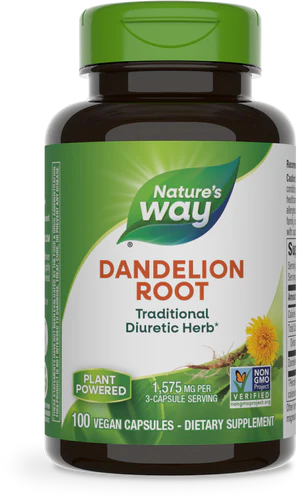 Nature's Way Dandelion Root 100 Vgn Cp