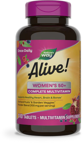 Nature's Way Alive! Women's 50+  110 Tabs 3/bnd