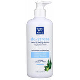 KISS MY FACE DE-STRESS HAND & BODY LOTION FRAGRANCE FREE 16OZ