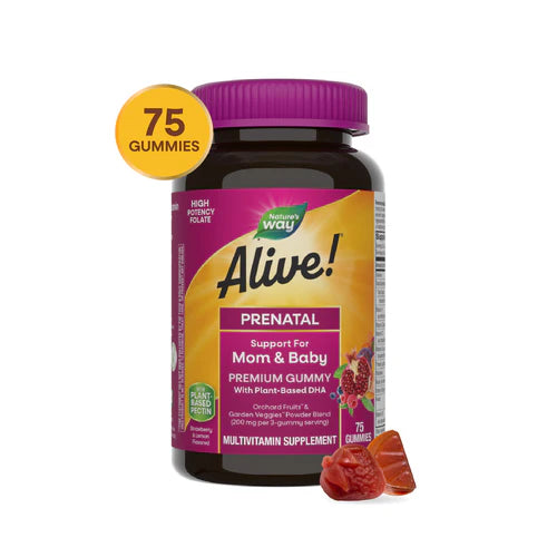 Nature's Way Alive!® Prenatal Gummy Vitamins 75 Gummies