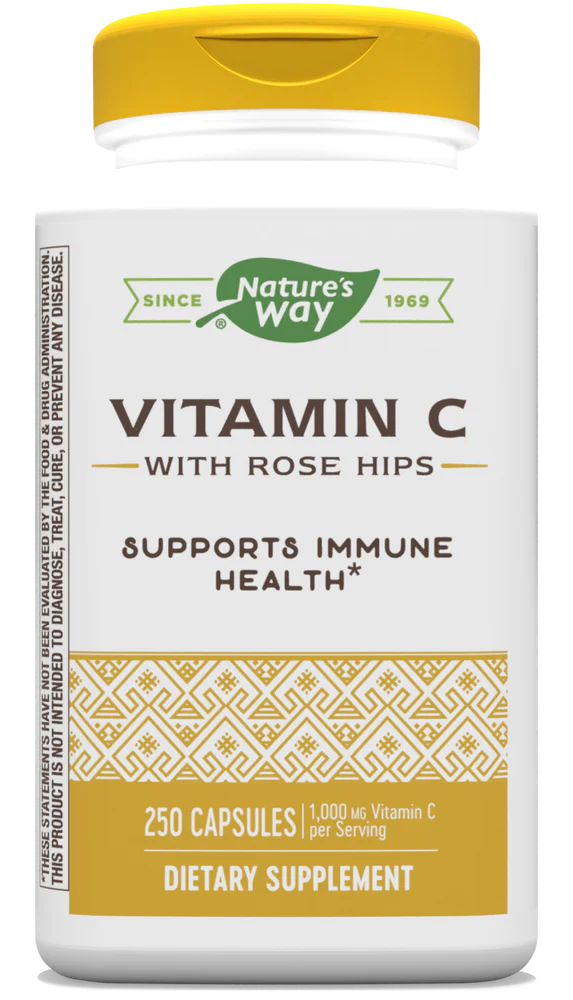 Nature's Way Vitamin C with Rose Hips 250 Cp