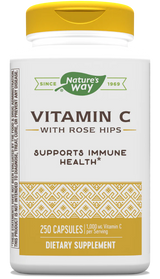 Nature's Way Vitamin C with Rose Hips 250 Cp