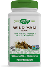 Nature's Way Wild Yam Root 180 Vgn Cp