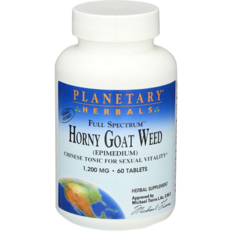 PLANETARY HERBALSFS DBL HORNY GOAT WEED 1200MG 60T