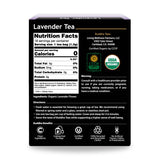 BUDDHA TEAS Organic Lavender Tea 18 BAG