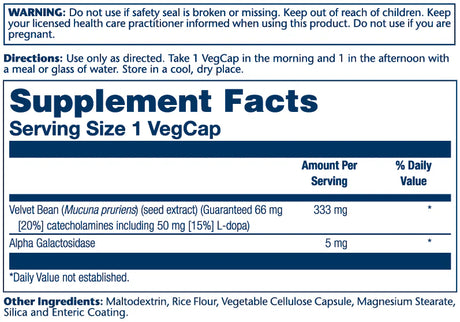 Solaray Dopabean 333 mg