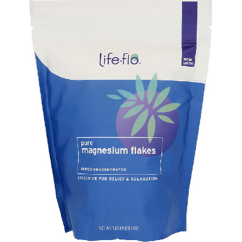 LIFE FLO PURE MAGNESIUM FLAKES 1.65 LB