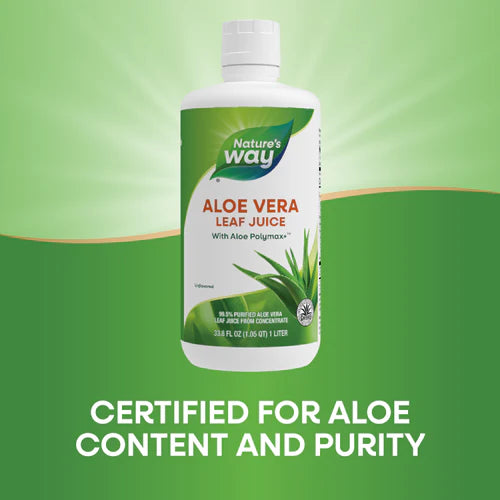 Nature's Way Aloe Vera Leaf Juice 1 Ltr Lq