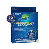 Nature's Way Probiotic Pearls Acidophilus 1 Billion Cultures 90 soft gels