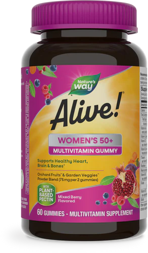 Nature's Way Alive!® Women's 50+ Gummy Vitamins 60 Gummies