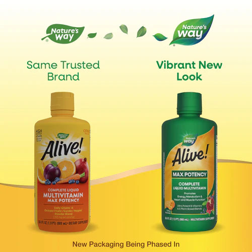 Nature's Way Alive!® Multi-Vitamin Citrus Flavor Liquid 30.4 Fl Oz