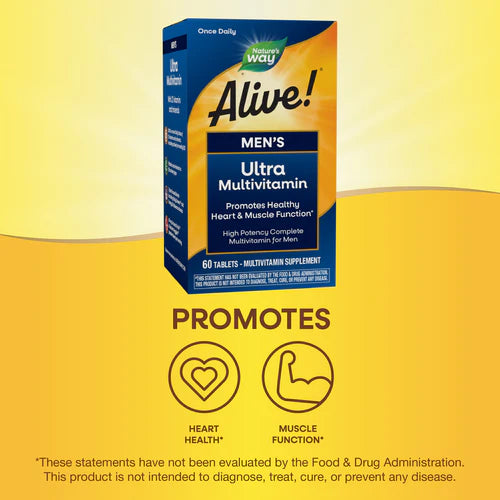 Nature's Way Alive!® Once Daily Men’s Ultra Potency 60 Tb