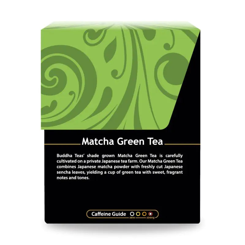 BUDDHA TEAS Organic Matcha Green Tea 18 BAG