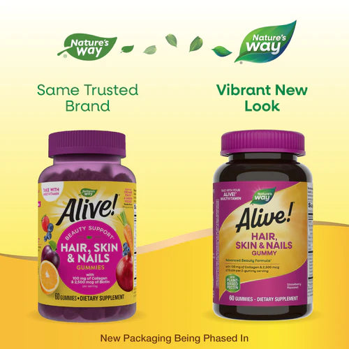 Nature's Way Alive!® Hair, Skin & Nails Gummies 60 Gummies