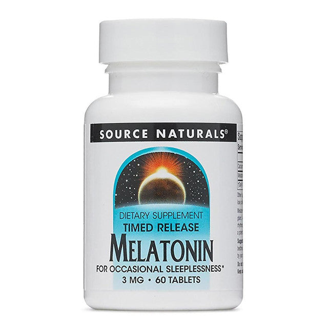 SOURCE NATURALS SLEEP SCIENCE MELATONIN 3MG T/R 60T