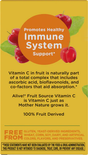 Nature's Way Alive!® Vitamin C 120 Veg Cp