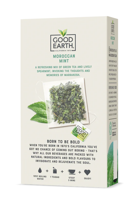 GOOD EARTH TEAS Sensorials Moroccan Mint 15 BAG