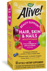 Nature's Way Alive!® Hair, Skin & Nails Multi-Vitamin 60 Sg