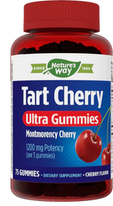 Nature's Way Tart Cherry Ultra Gummies 1200mg 75 Gummies