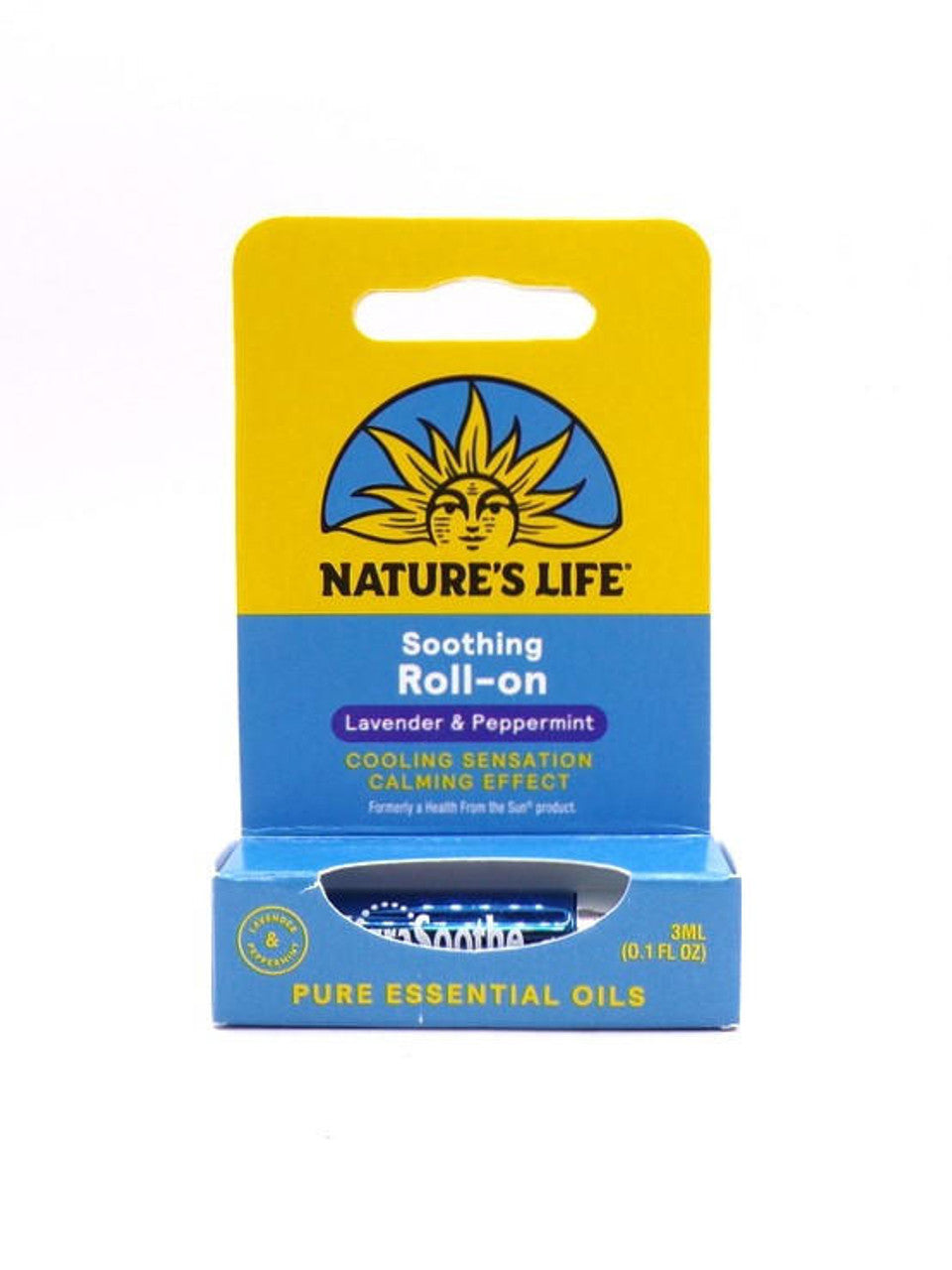 Natures Life Soothing Roll-On Peppermint Lavender 3ml