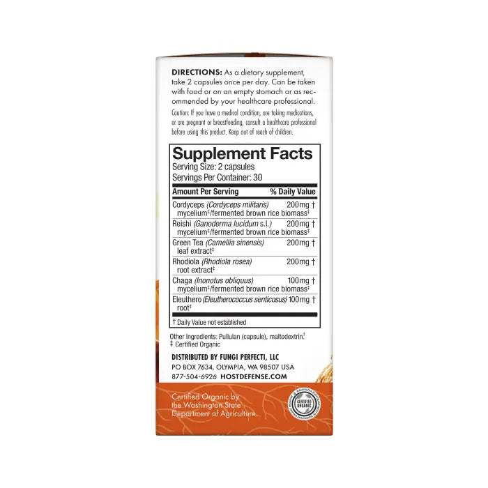 Host Defense MycoBotanicals® Energy* 60 count