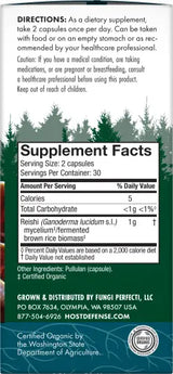 Host Defense Reishi 60 count