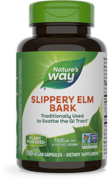 Nature's Way Slippery Elm Bark 100 Vgn Cp