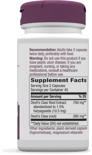 Nature's Way Devil’s Claw Premium Extract TBD 90 Vgn Cp