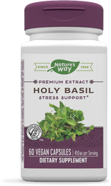 Nature's Way Holy Basil Premium Extract 60 Vgn Cp