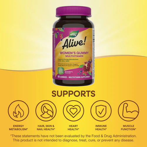 Nature's Way Alive!® Women's Gummy Vitamins 60 Gummies