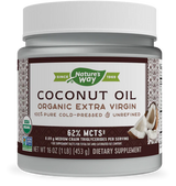 Nature's Way Coconut Oil, Organic 16 Oz