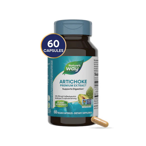 Nature's Way Artichoke Premium Extract 60 Vgn Cp