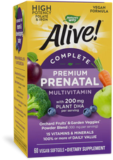 Nature's Way Alive!® Complete Prenatal Multi-Vitamin 60 Veg Sg