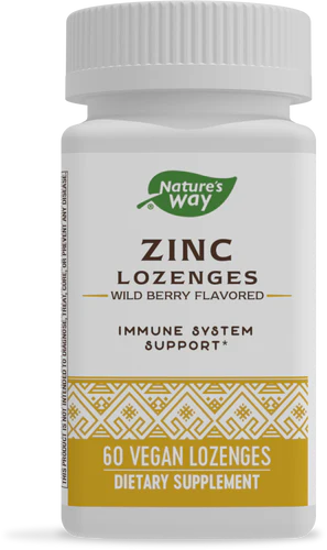 Nature's Way Zinc Lozenge 60 Vgn Lz