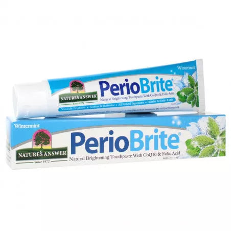 NATURE'S ANSWER Periobrite Toothpaste Wintermint 4oz