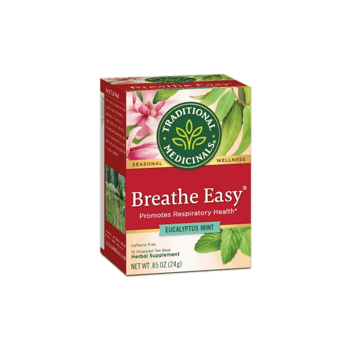 TRADITIONAL MEDICINALS TEAS Breathe Easy Tea 16 BAG