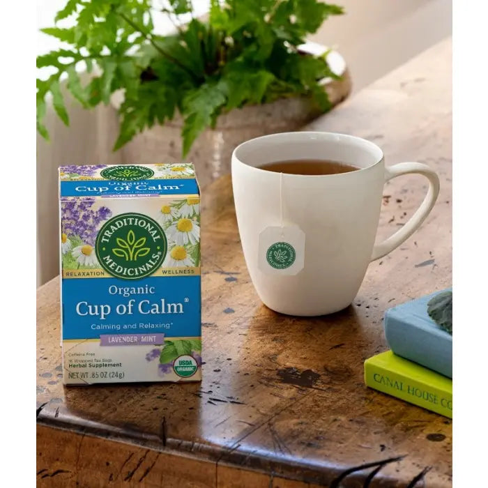 TRADITIONAL MEDICINALS TEAS Cup of Calm 16 BAG