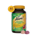 Nature's Way Alive!® Calcium + D3 Gummies 60 Gummies