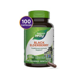 Nature's Way Black Elderberry, 1,150 mg 100 Vgn Cp