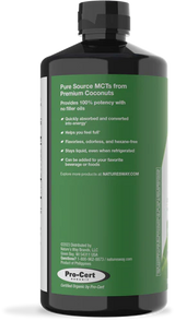 Nature's Way MCT Oil From Coconut  30 Fl Oz