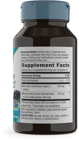 Nature's Way Bilberry Premium Extract, 25% Anthocyanins 90 Vgn Cp