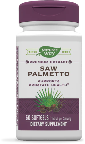 Nature's Way Saw Palmetto Premium Extract 60 Sg